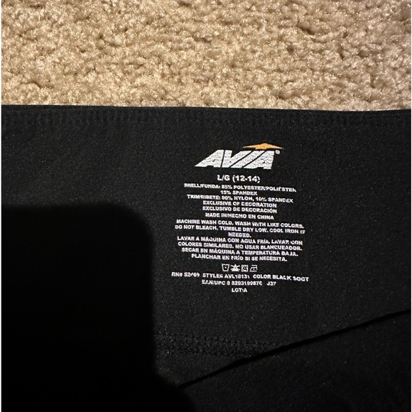 Black Avia capris leggings - Picture 2 of 3